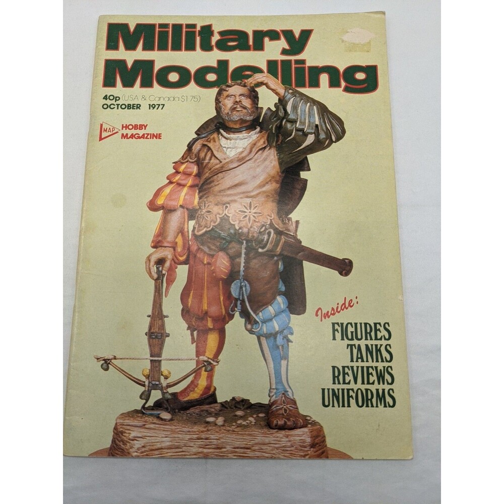 Military Modelling Hobby Magazine Vol 7 No 10 October 1977